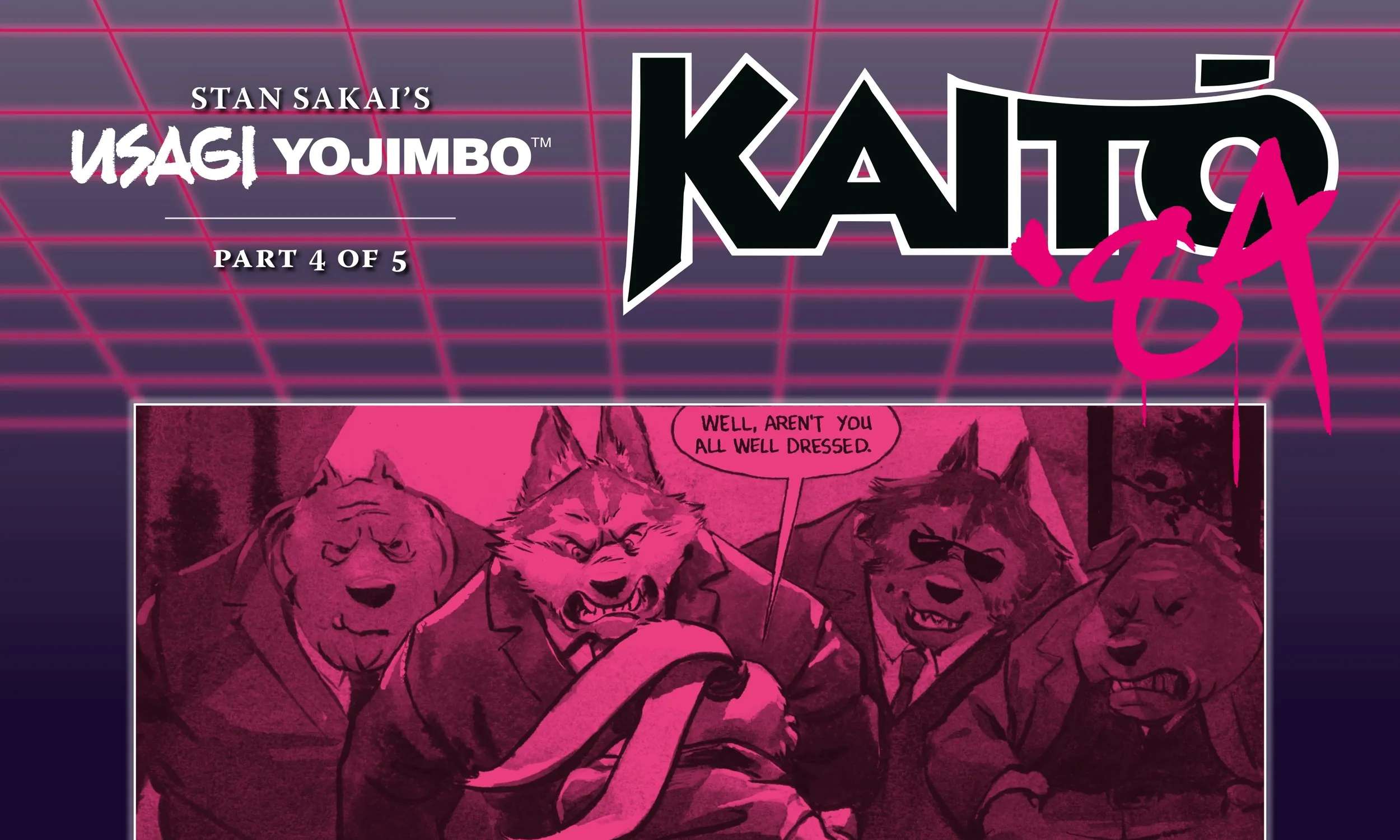 Usagi Yojimbo: Kaitō '84 Chapter 4 - page 4