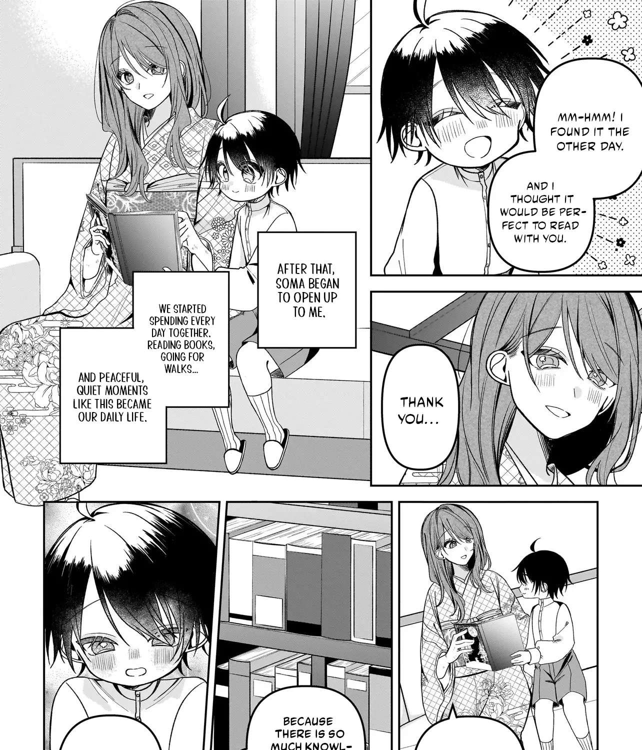 Unmei no Ban to Kekkonshitara, Tenshi Musuko no Keibo ni Narimashita Chapter 3.1 - page 31