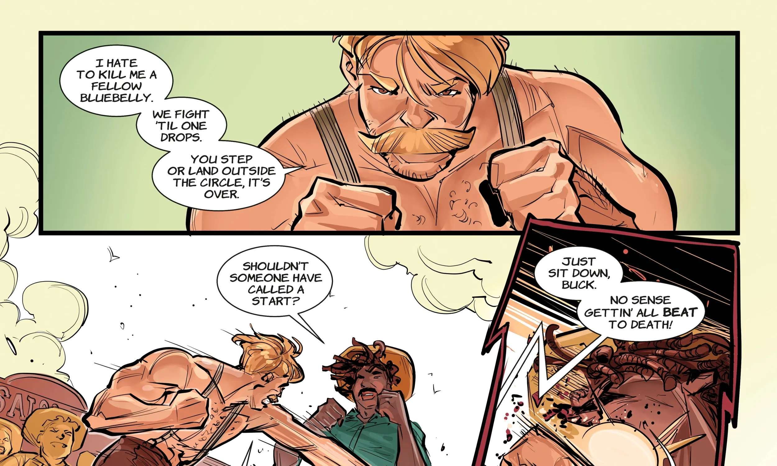 The Ring: The Man Who Beat the Man Chapter 2 - page 10