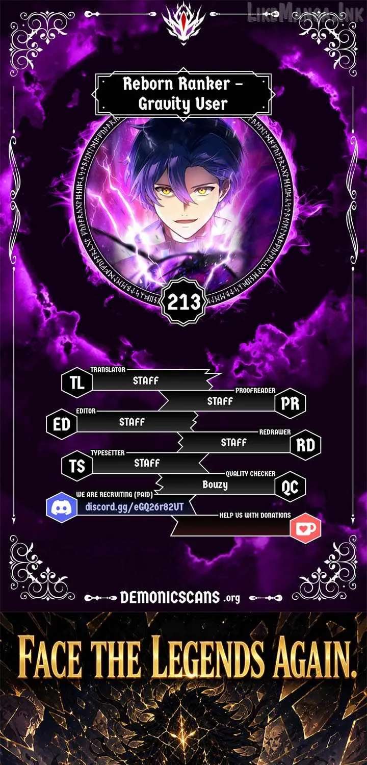 Reborn Ranker – Gravity User (Manga) Chapter 213 - page 1