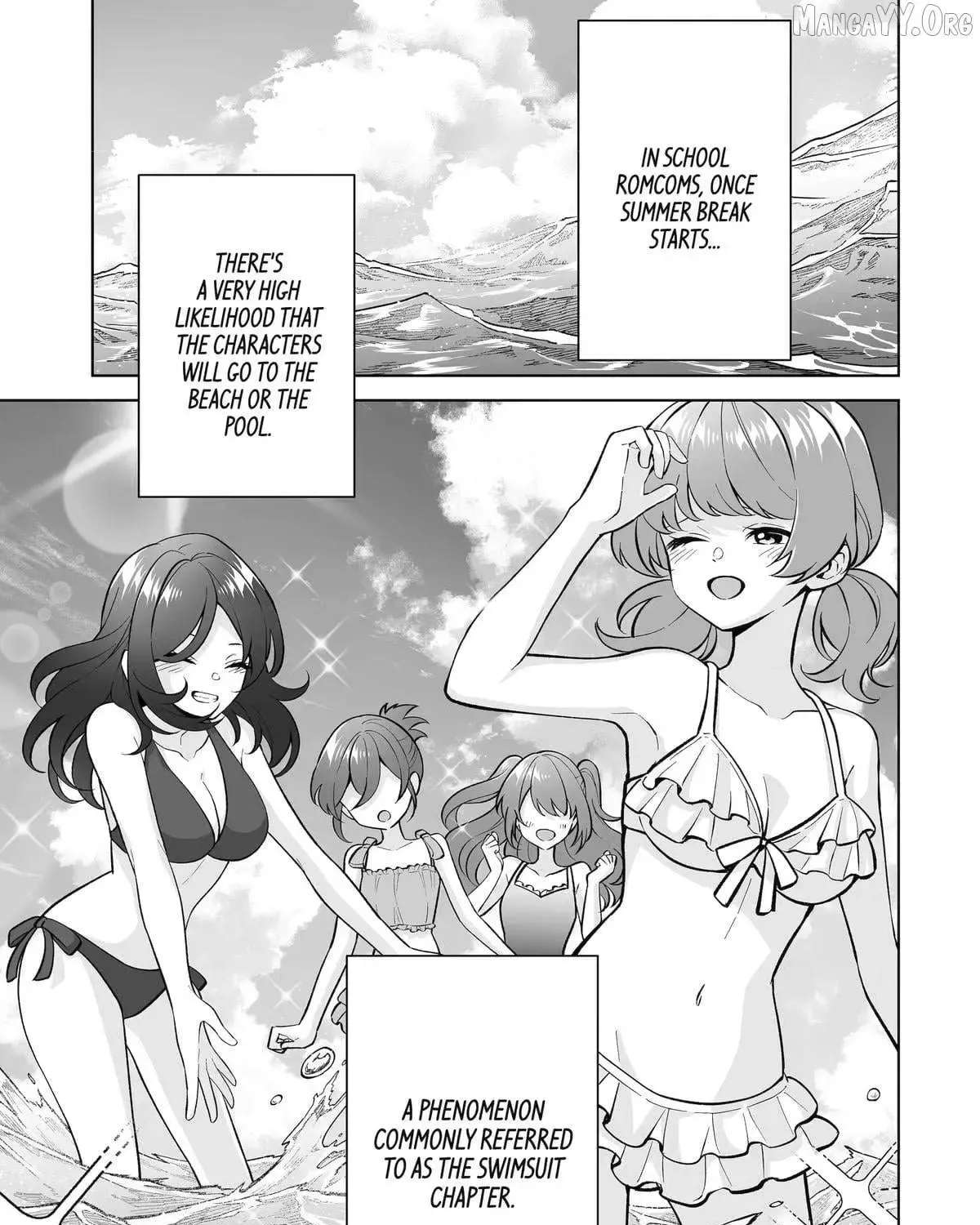 Please Leave Me Alone (For Some Reason, She Wants To Change A Lone Wolf's Helpless High School Life.) Chapter 34 - page 1