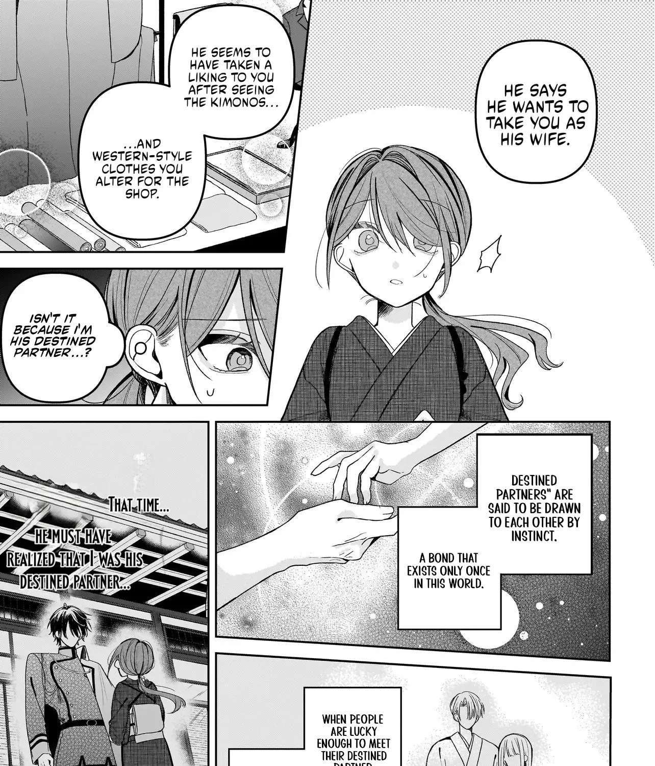 Unmei no Ban to Kekkonshitara, Tenshi Musuko no Keibo ni Narimashita Chapter 1 - page 61