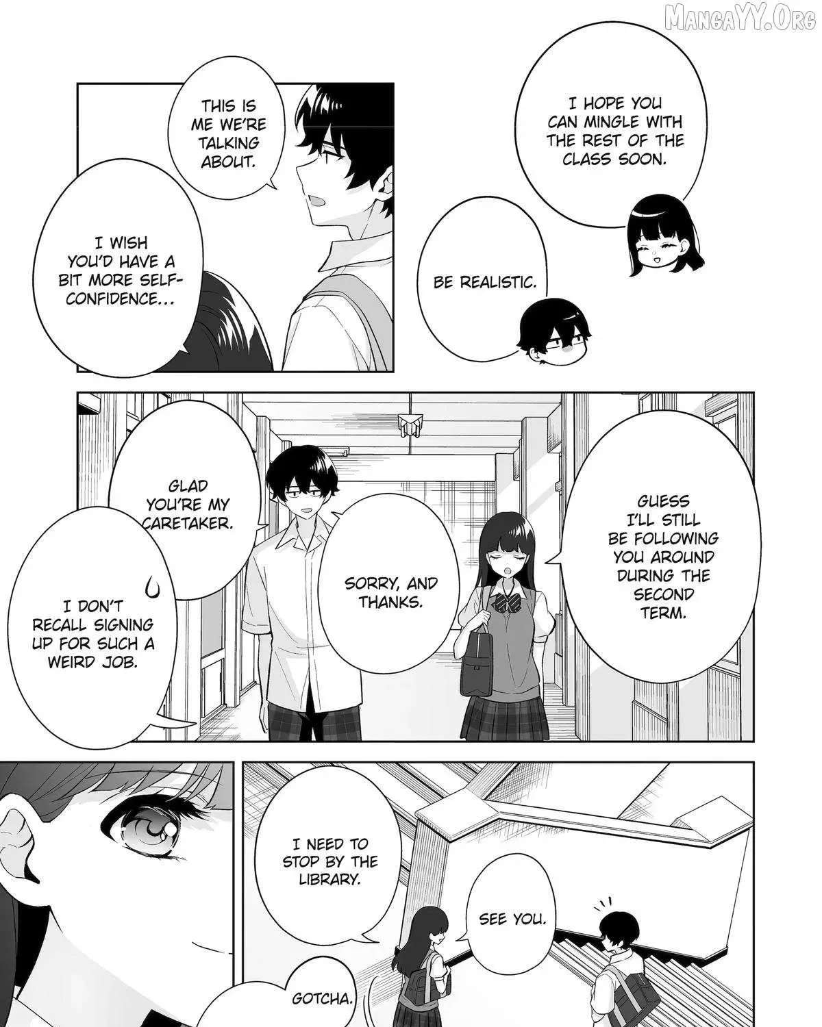 Please Leave Me Alone (For Some Reason, She Wants To Change A Lone Wolf's Helpless High School Life.) Chapter 33 - page 30