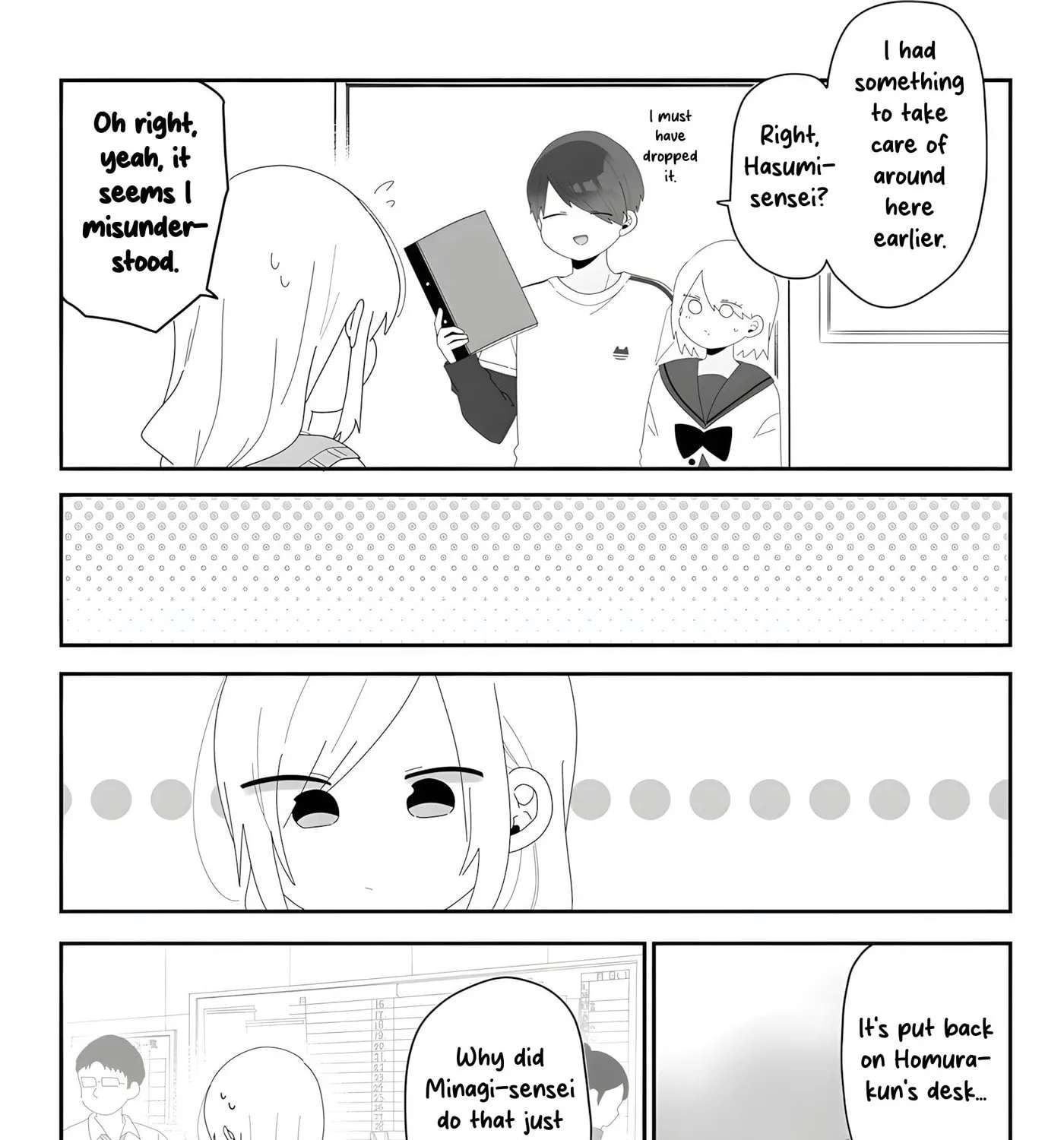 Sensei Nishii - Homura-sensei wa Tabun Motenai Chapter 11 - page 3