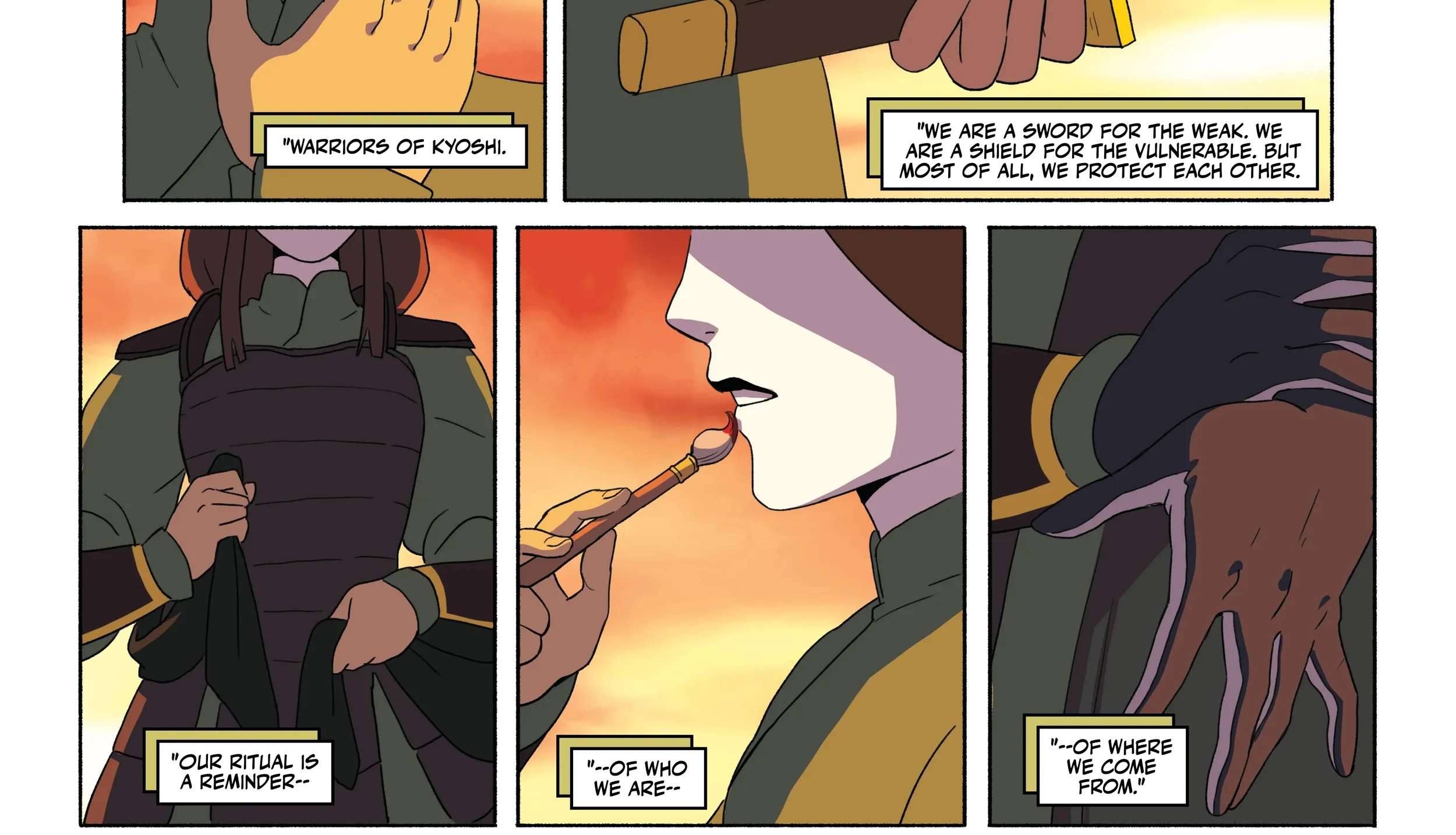 Avatar: The Last Airbender – The Kyoshi Warriors Chapter 3 - page 17
