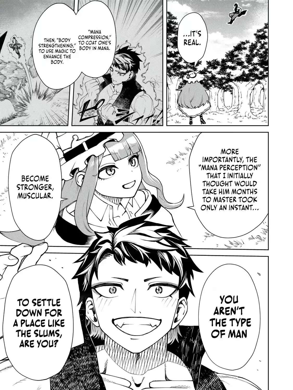 As the Game Progresses, I’m Reincarnated as a Muscle-Brained Character Who Becomes Less and Less Useful, but I Still Decide to Master Physics Chapter 3 - page 22