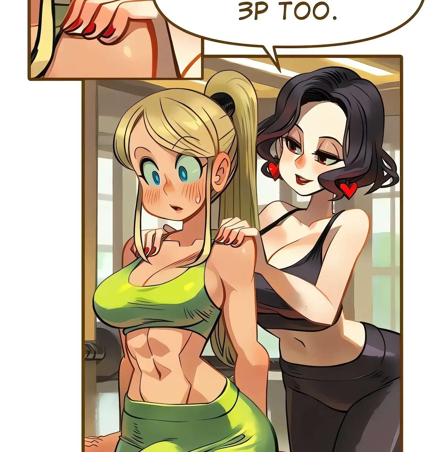 Her Secret Bulge: Protein Made Me Futa! Chapter 4 - page 4