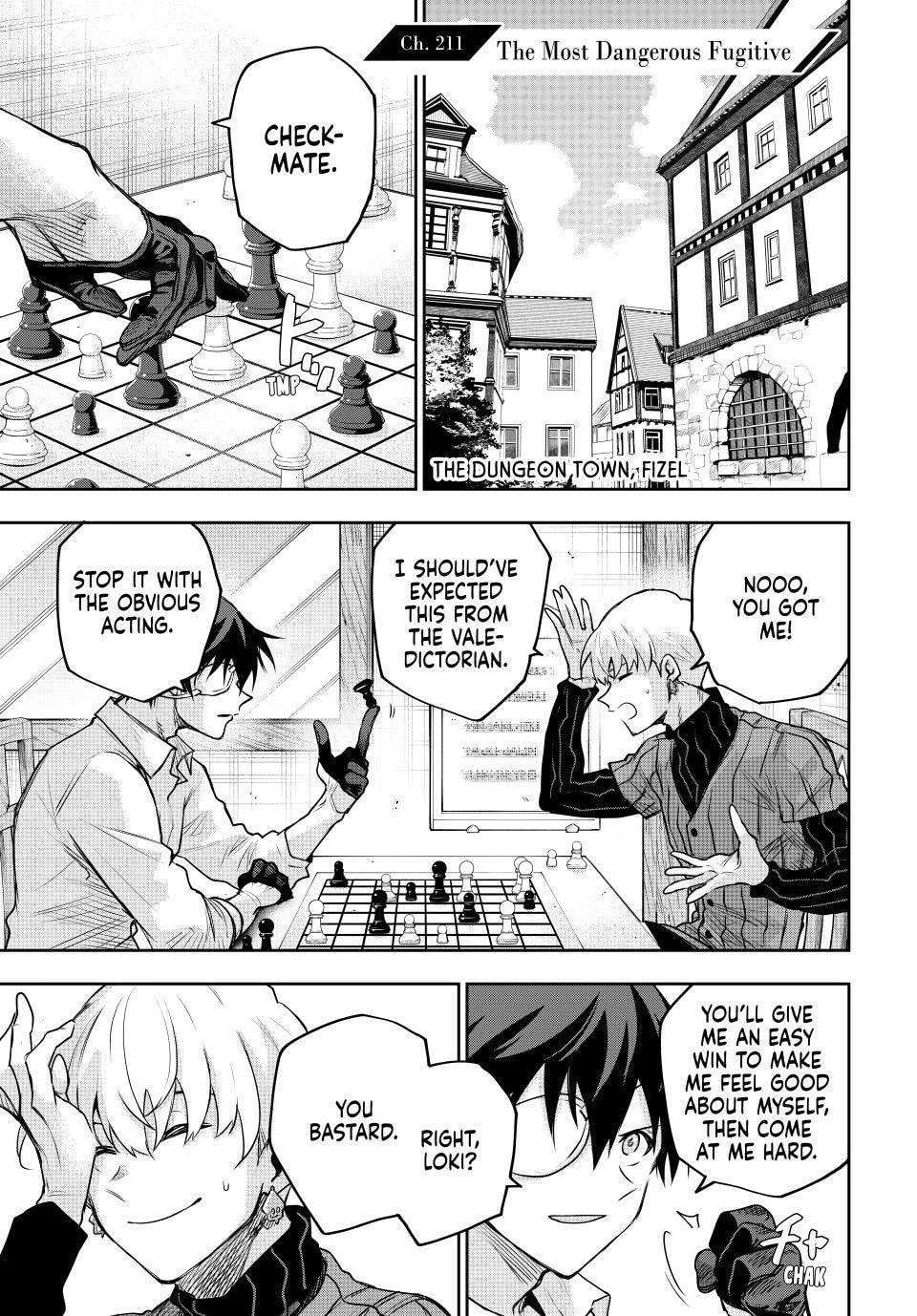 Mikata ga Yowasugite Hojo Mahou ni Tesshiteita Kyuutei Mahoushi, Tsuihou Sarete Saikyou o Mezasu Chapter 211 - page 1