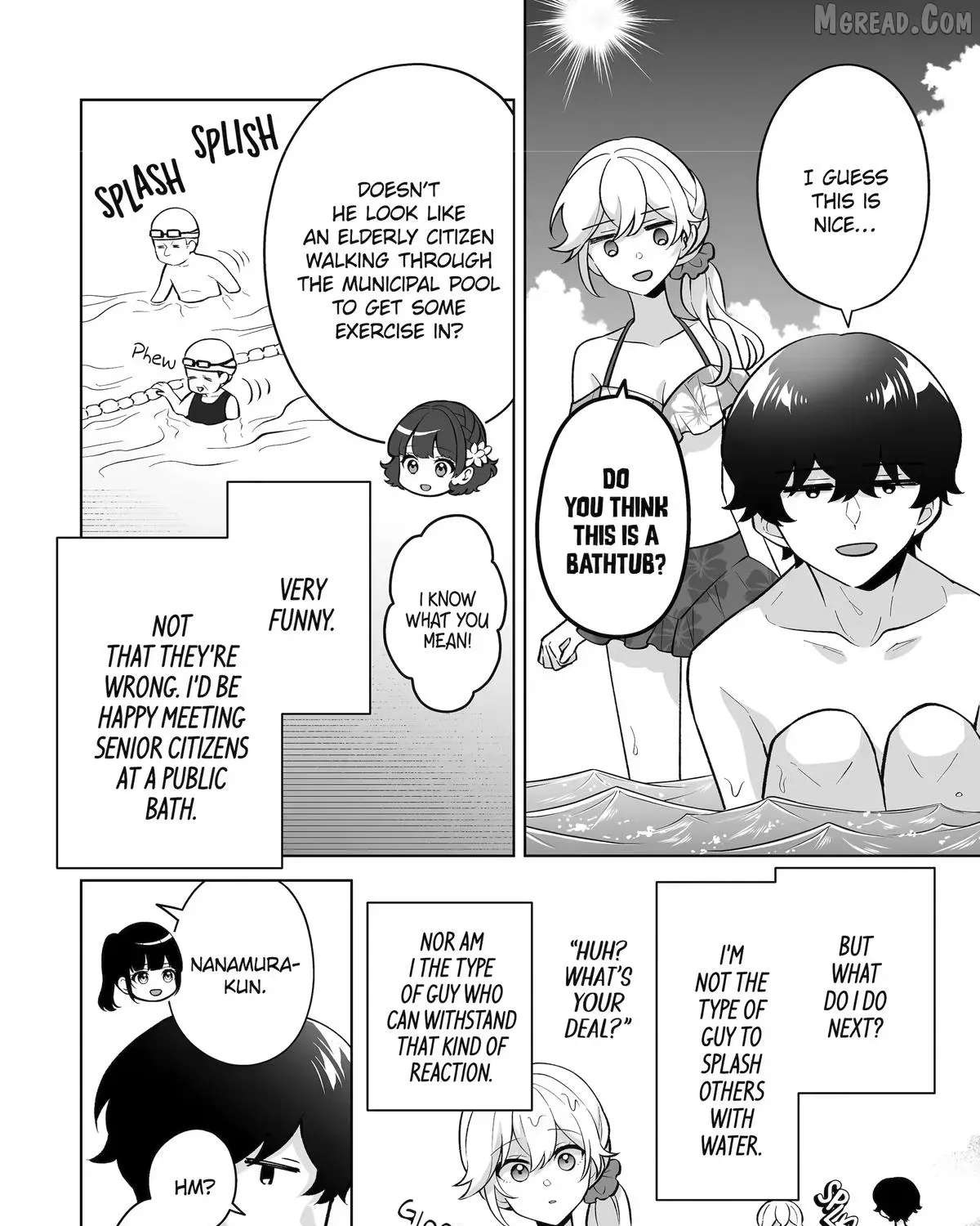 Please Leave Me Alone (For Some Reason, She Wants To Change A Lone Wolf's Helpless High School Life.) Chapter 36 - page 55