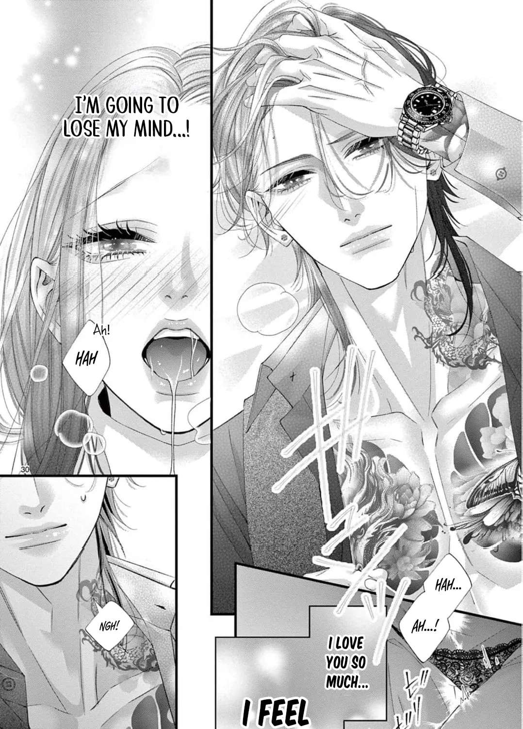 Chou wa Aishuu no Ori ni Torawareru Chapter 22 - page 34