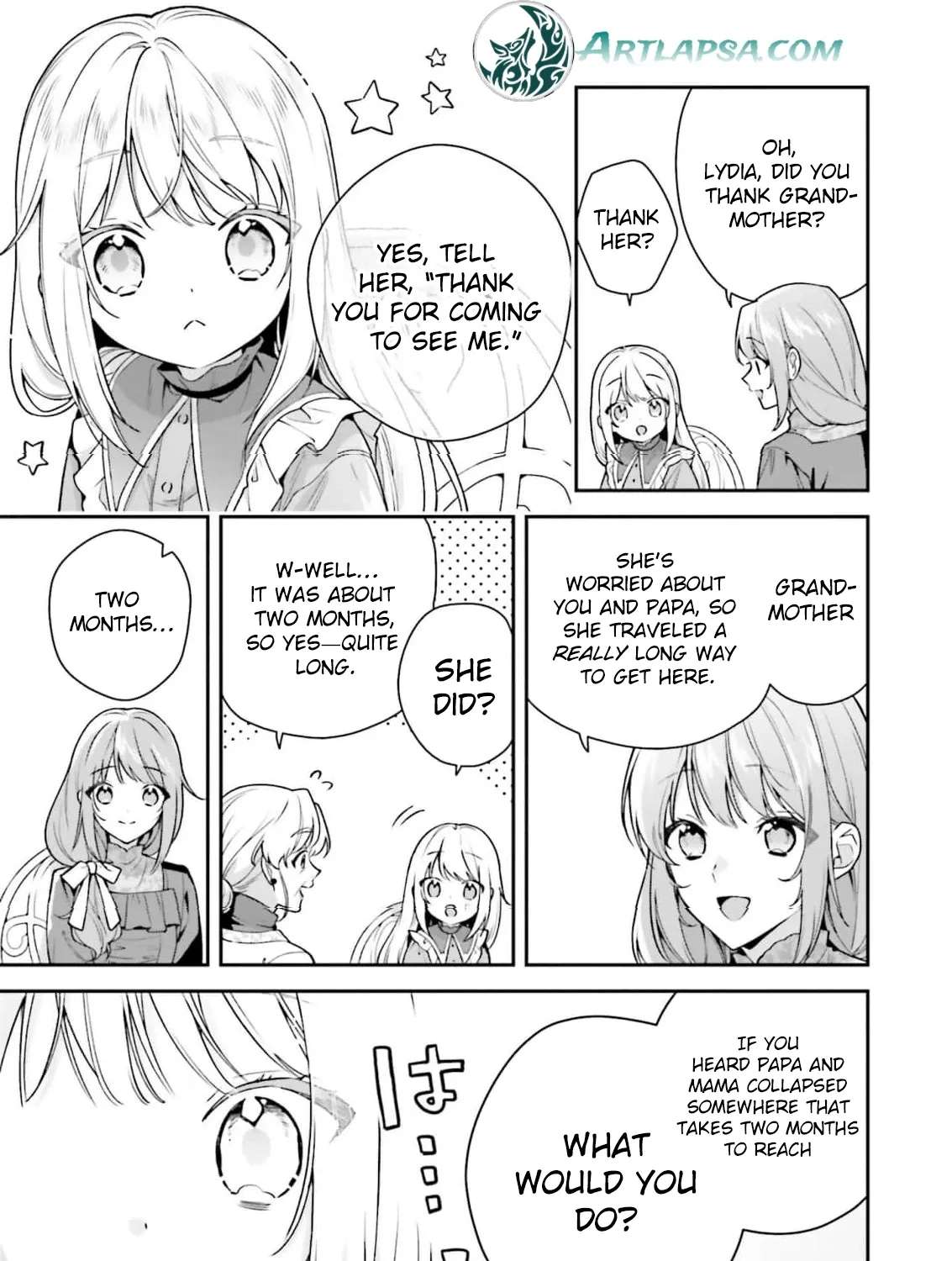 Wakeari Hakushaku-sama to Keiyaku Kekkon Shitara, Gijou (Roku-sai) no Keiyaku Haha ni Natte Shimaimashita. Chapter 15 - page 82