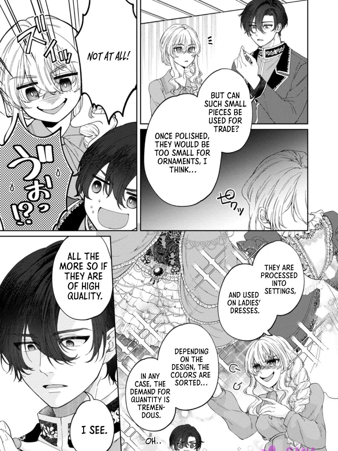 Akuyaku Reijou no Nariagari: Ringoku de Houseki no Seijo to Yobareru Made Chapter 7 - page 9