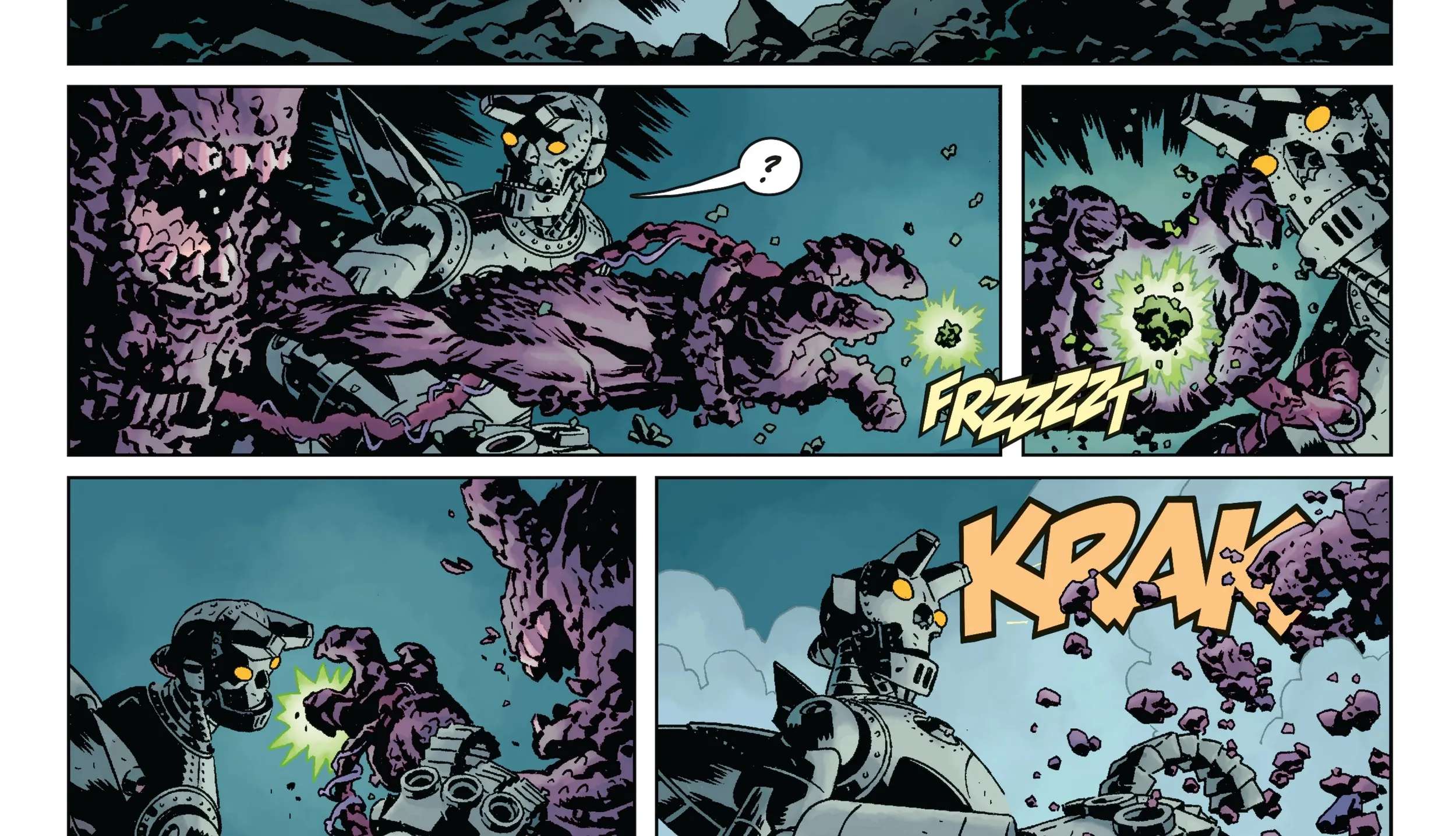 Giant Robot Hellboy Returns Chapter 1 - page 62