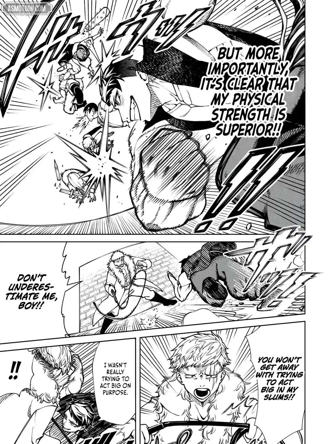 As the Game Progresses, I’m Reincarnated as a Muscle-Brained Character Who Becomes Less and Less Useful, but I Still Decide to Master Physics Chapter 1 - page 47