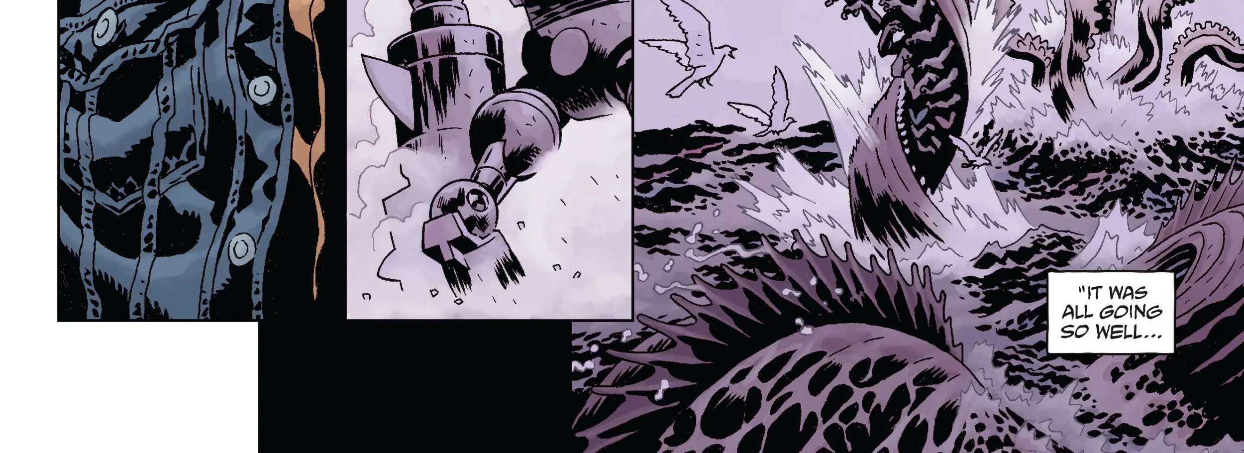 Giant Robot Hellboy Returns Chapter 1 - page 27