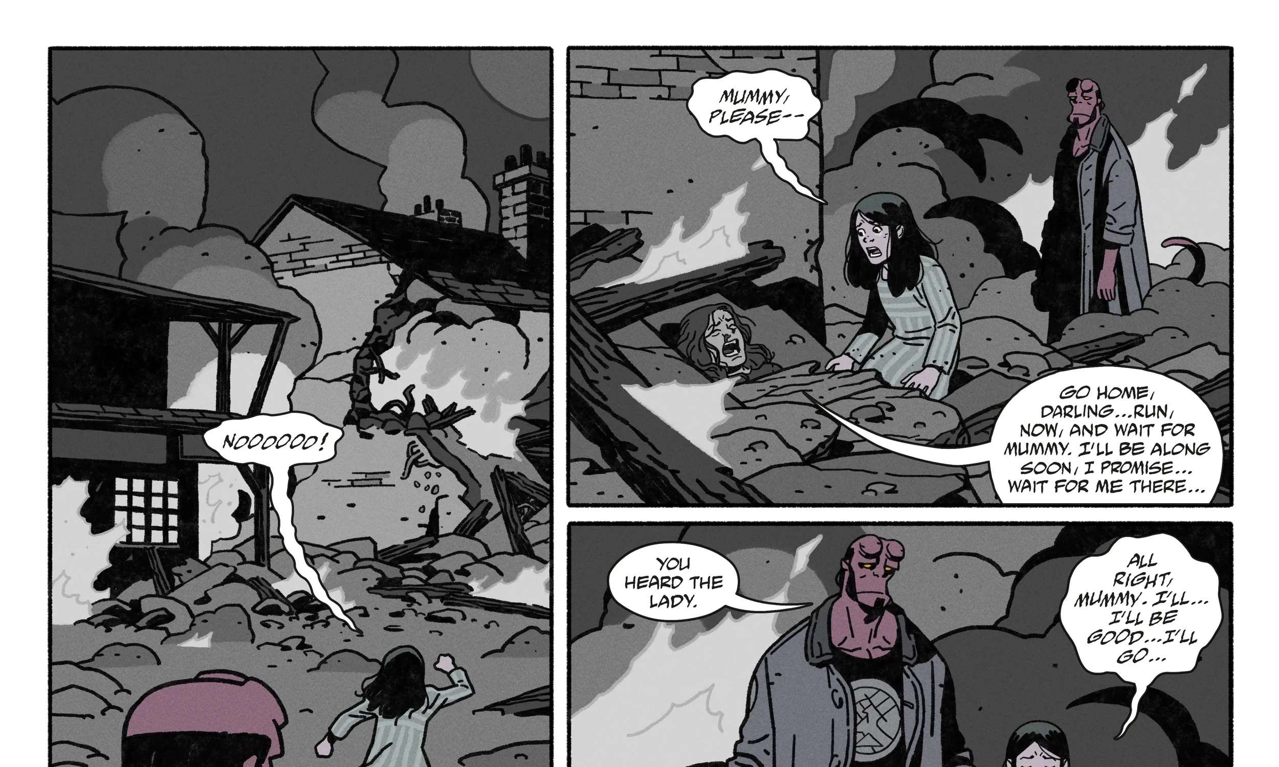 Hellboy in Love: Black Eyes Chapter 1 - page 46