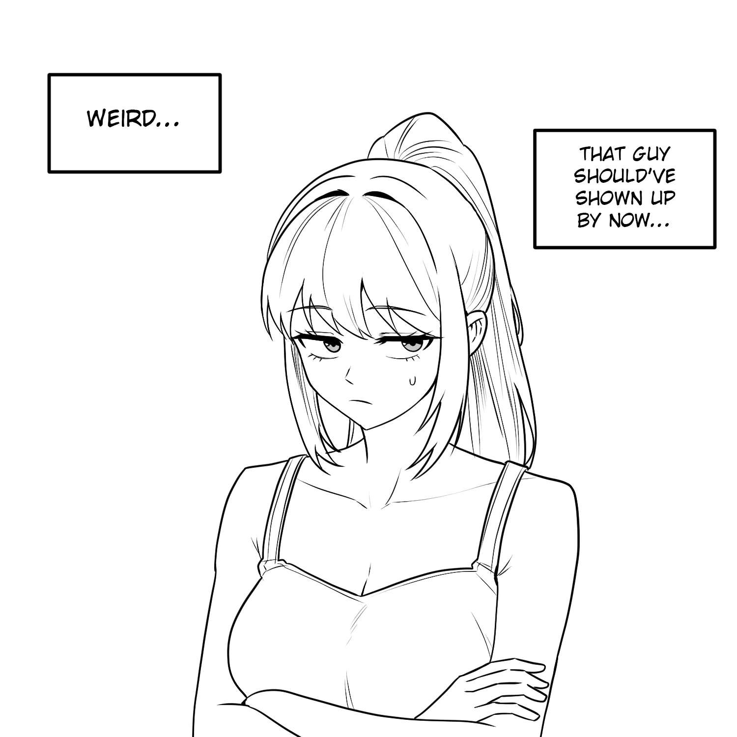 Teasing The Neighbor Noona Chapter 4 - page 1