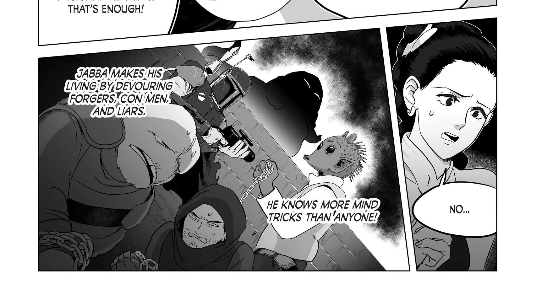 Star Wars: The Legends of Luke Skywalker: The Manga Chapter 3 - page 34