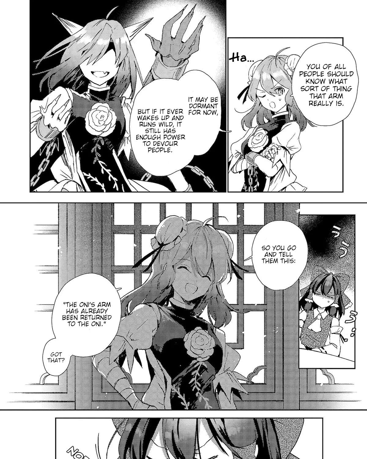 Touhou Ibarakasen - Wild And Horned Hermit Chapter 51 - page 27