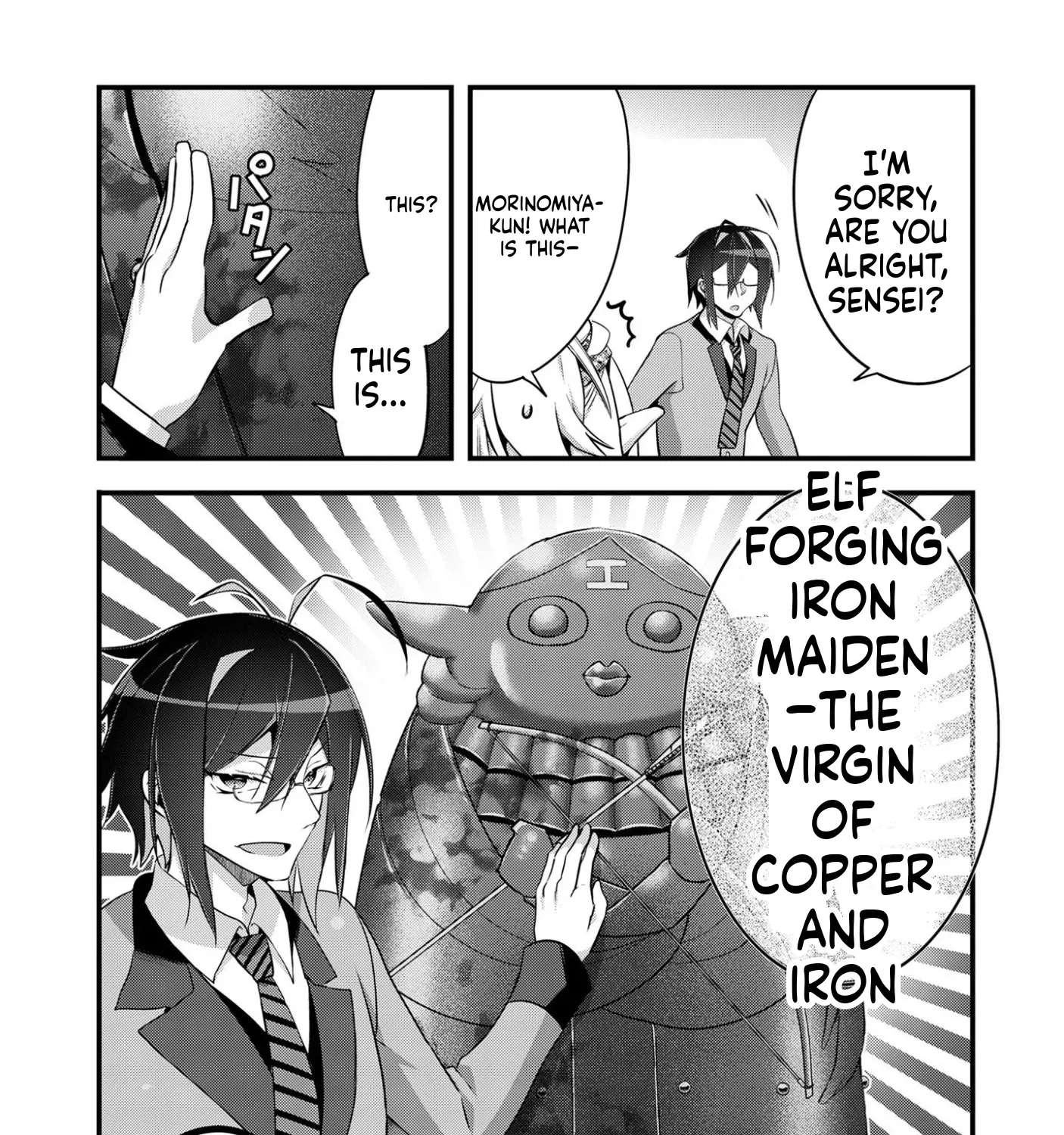 Elf-sensei to Yobanaide! Chapter 2 - page 58