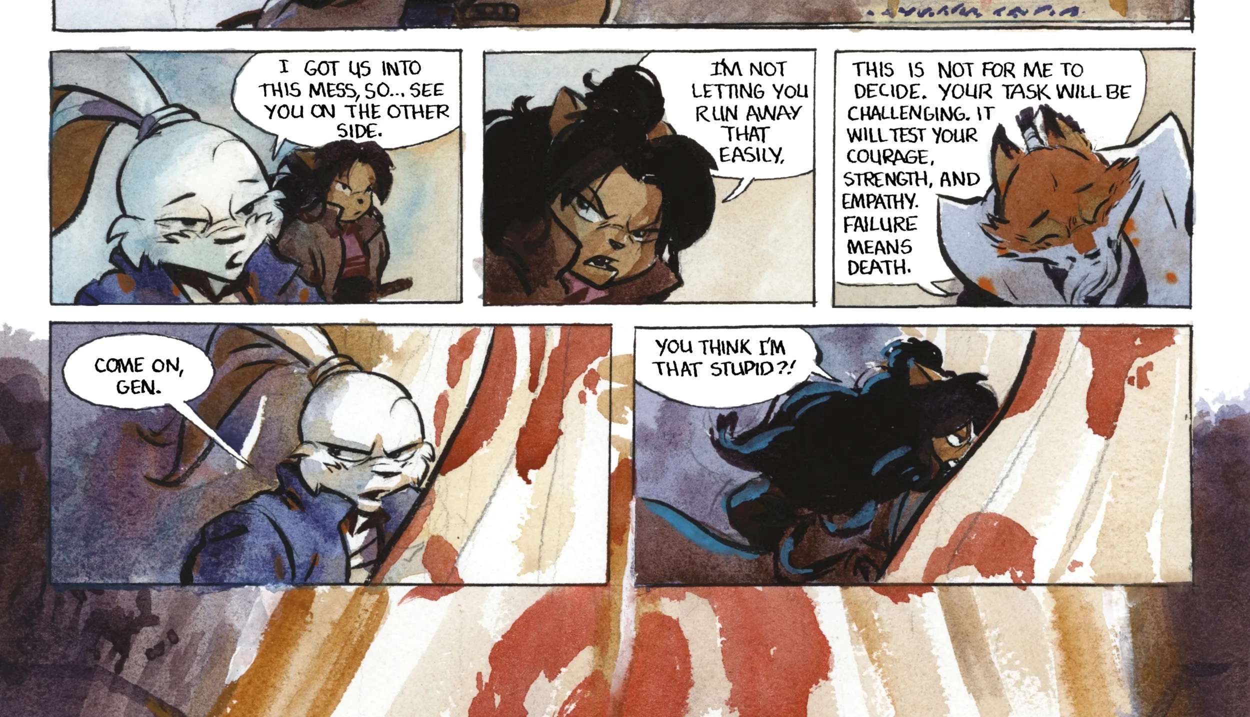 Usagi Yojimbo: Kaitō '84 Chapter 3 - page 62