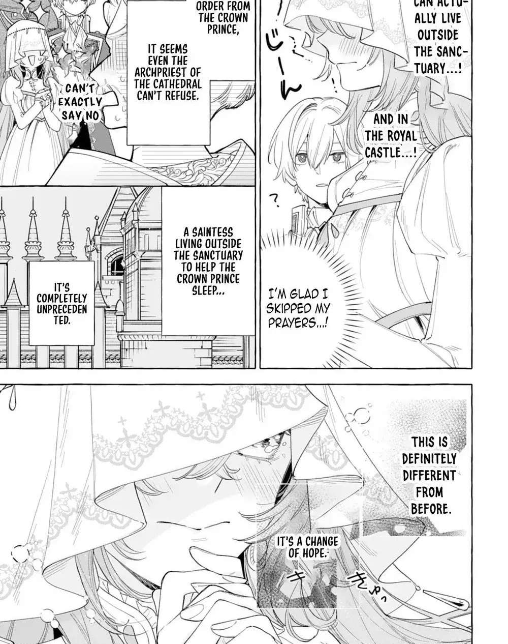 The Rewound Saintess Wants to Put the Insomniac Prince to Sleep Chapter 3 - page 9