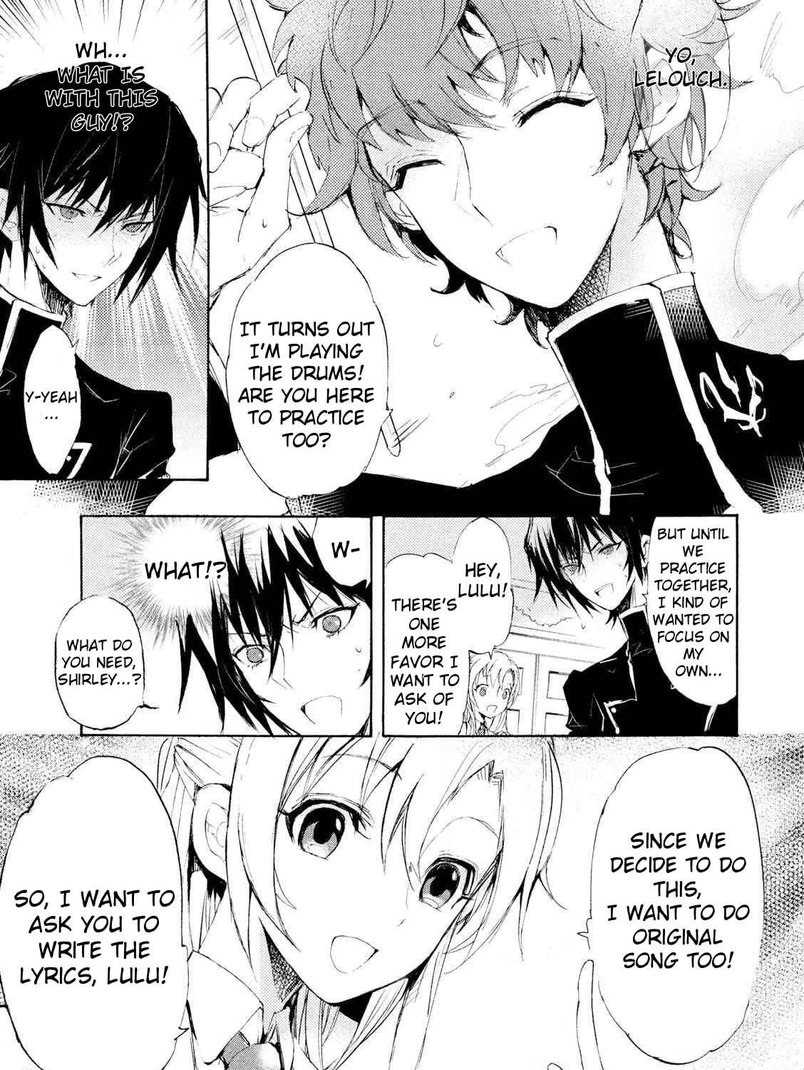 Code Black: Lelouch of the Shred Guitar Chapter 2 - page 9