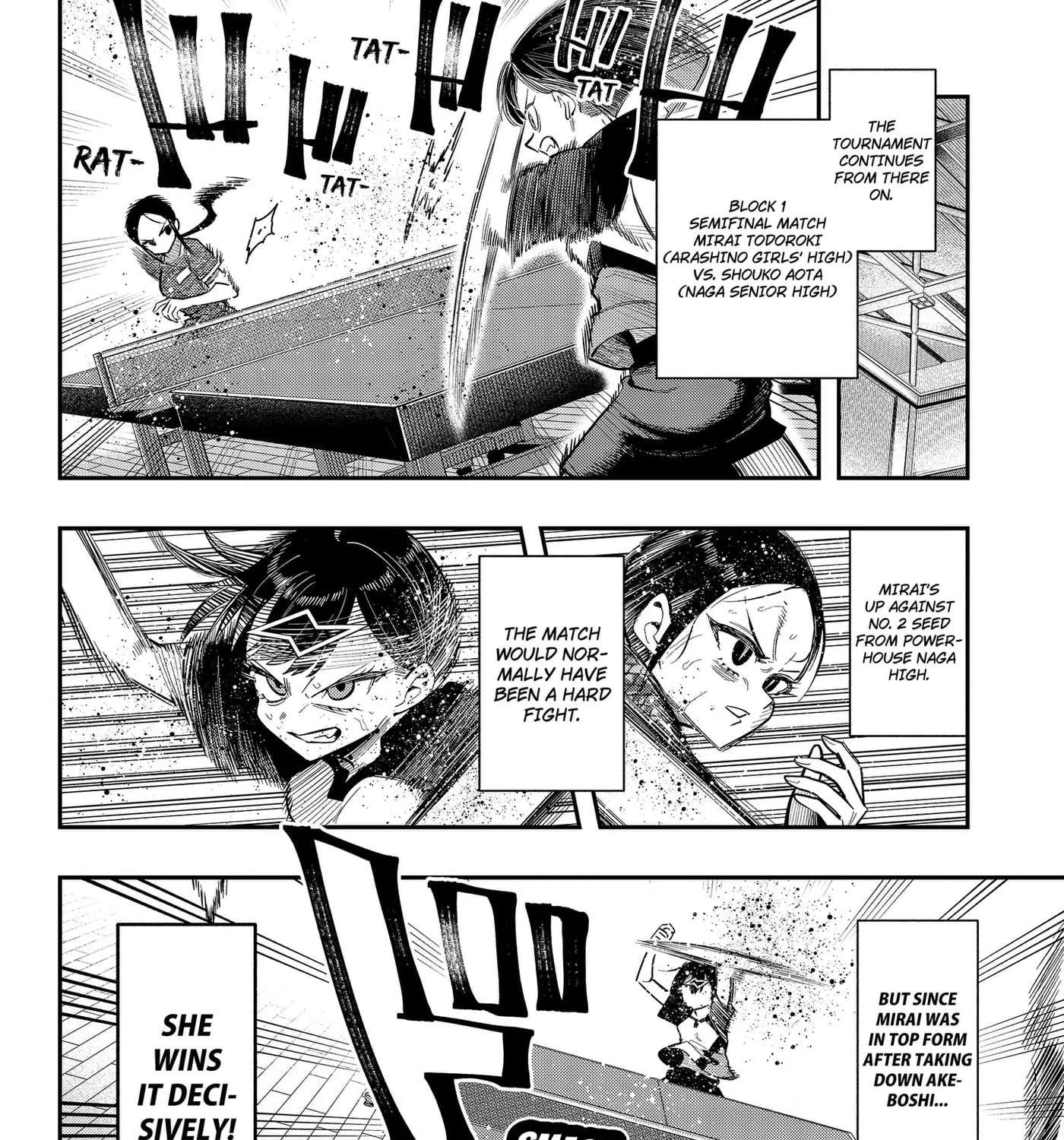 Shunrai Table Tennis Chapter 23 - page 7