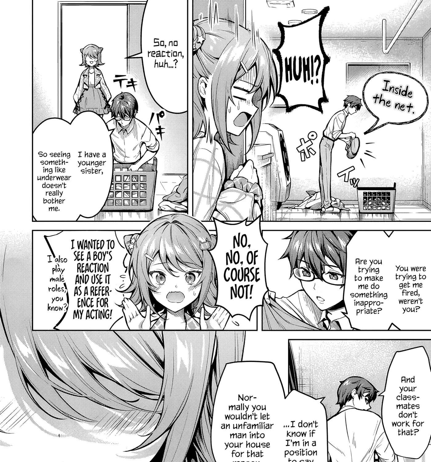 Tier 1 Shimai: Yuumei Yonshimai wa Boku nashi de wa Ikirarenai Chapter 1.2 - page 18