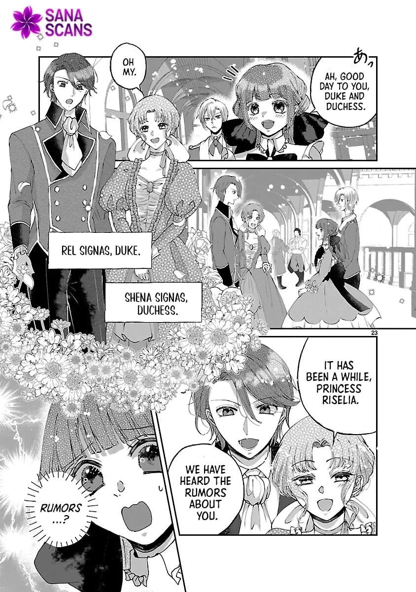 Ohitoyoshi Akuyaku Reijou no Fukushuu Keikaku ~Shi ni Modori Reijou wa Ne ga Zennin na Sei de Kizuku to Mikata ga Fuete Ikimasu~ Chapter 5 - page 23