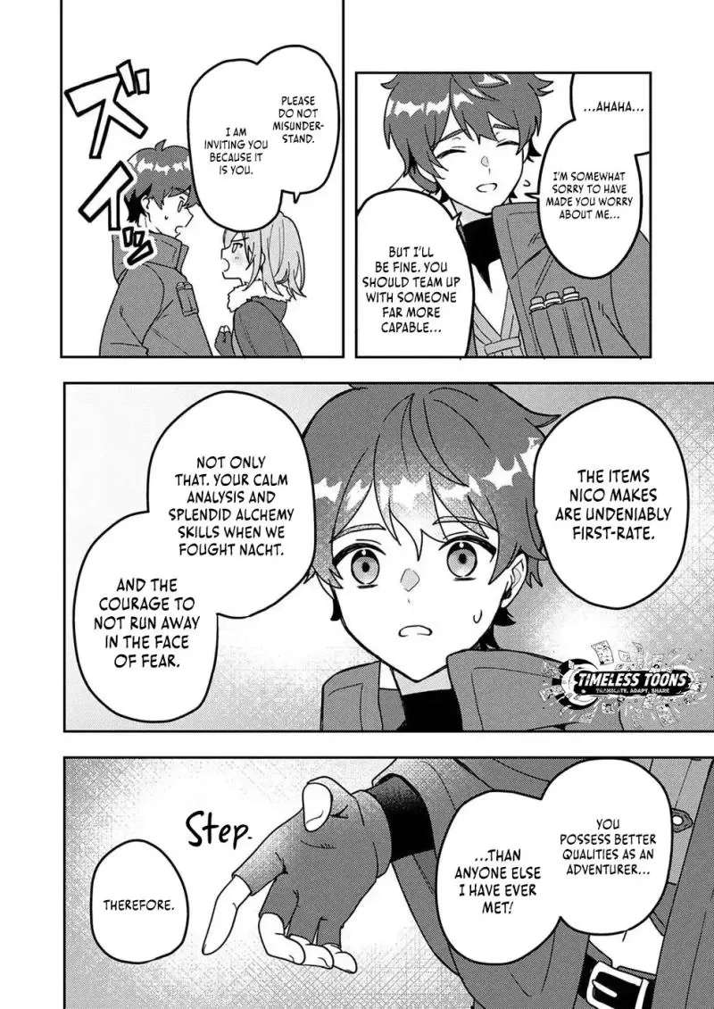 Renkinjutsushi no Henkyou Saisei Slow Life ~S-kyuu Party de Koritsu Shita Shoujo wo Kabattara Tsuihousareta no de, Issho ni Shiawase ni Kurashimasu~ Chapter 1 - page 40