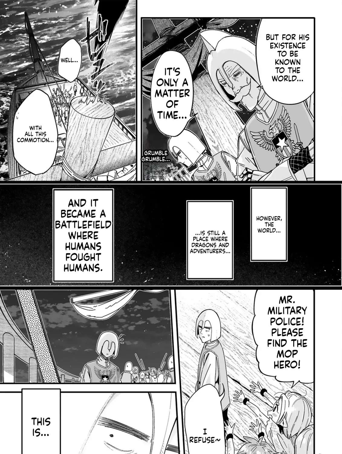 Mop Unrivaled ~The Looked-Down-Upon Cleaning Old Man Is Actually the World's Strongest~ Chapter 1 - page 6