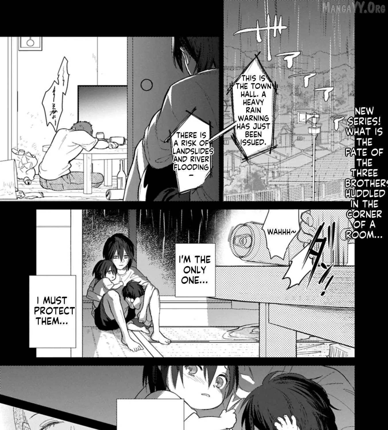 Ashita mo Ii Hi de Arimasu You ni.: Isekai de Atarashii Kazoku ga Dekimashita: San Kyoudai no Hokkori Gohan Nikki Chapter 1 - page 2