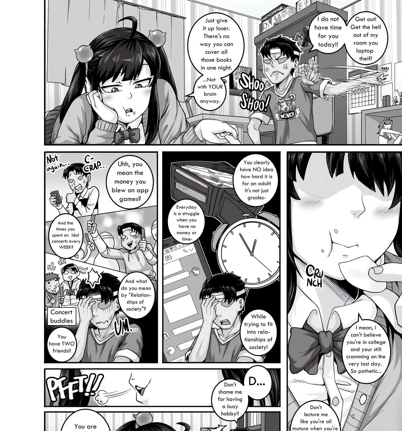 Annoying Little Sister needs to be Scolded Chapter 1 - page 27