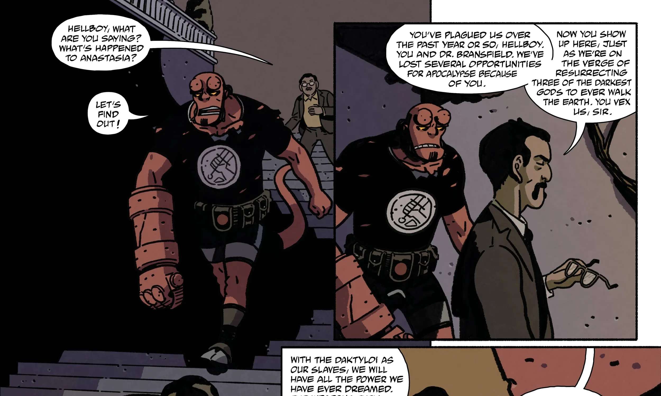 Hellboy in Love: Obsidian Chapter 2 - page 13
