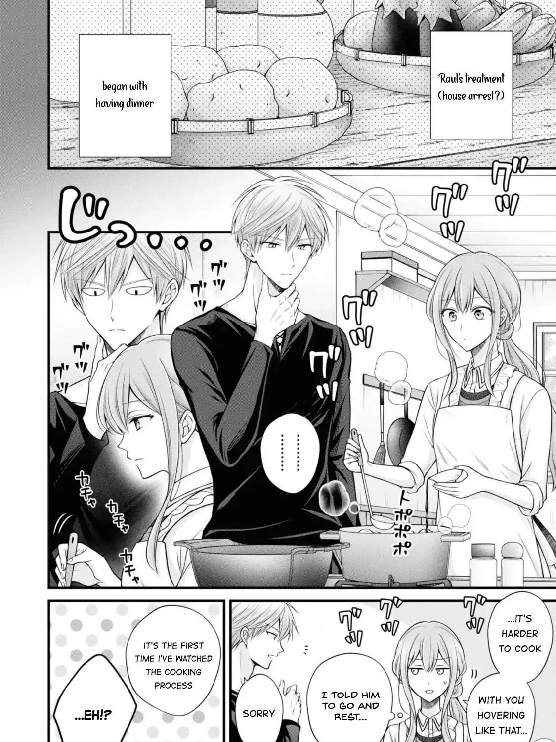 Otoko Un Zero no Kusushi Reijou, Hatsukoi no Kurokishi-sama ga Oshikake Konyakusha ni Narimashite. Chapter 4 - page 2