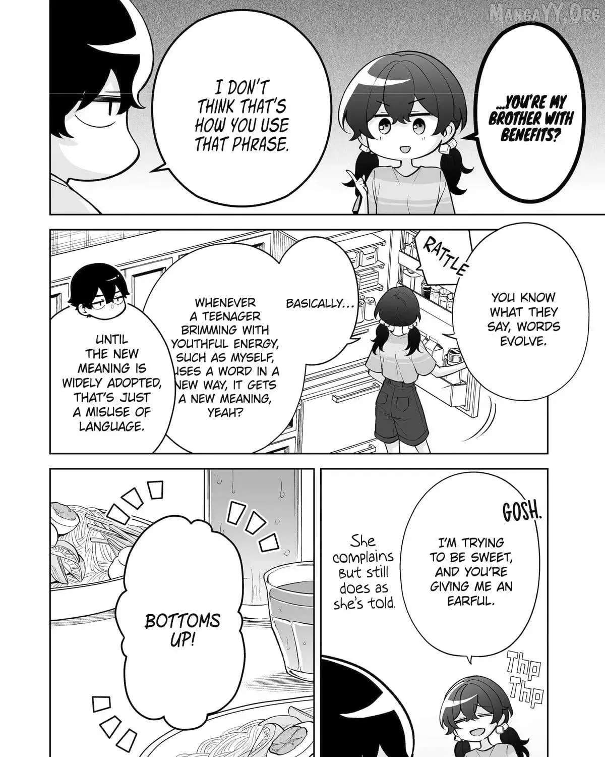 Please Leave Me Alone (For Some Reason, She Wants To Change A Lone Wolf's Helpless High School Life.) Chapter 34 - page 11