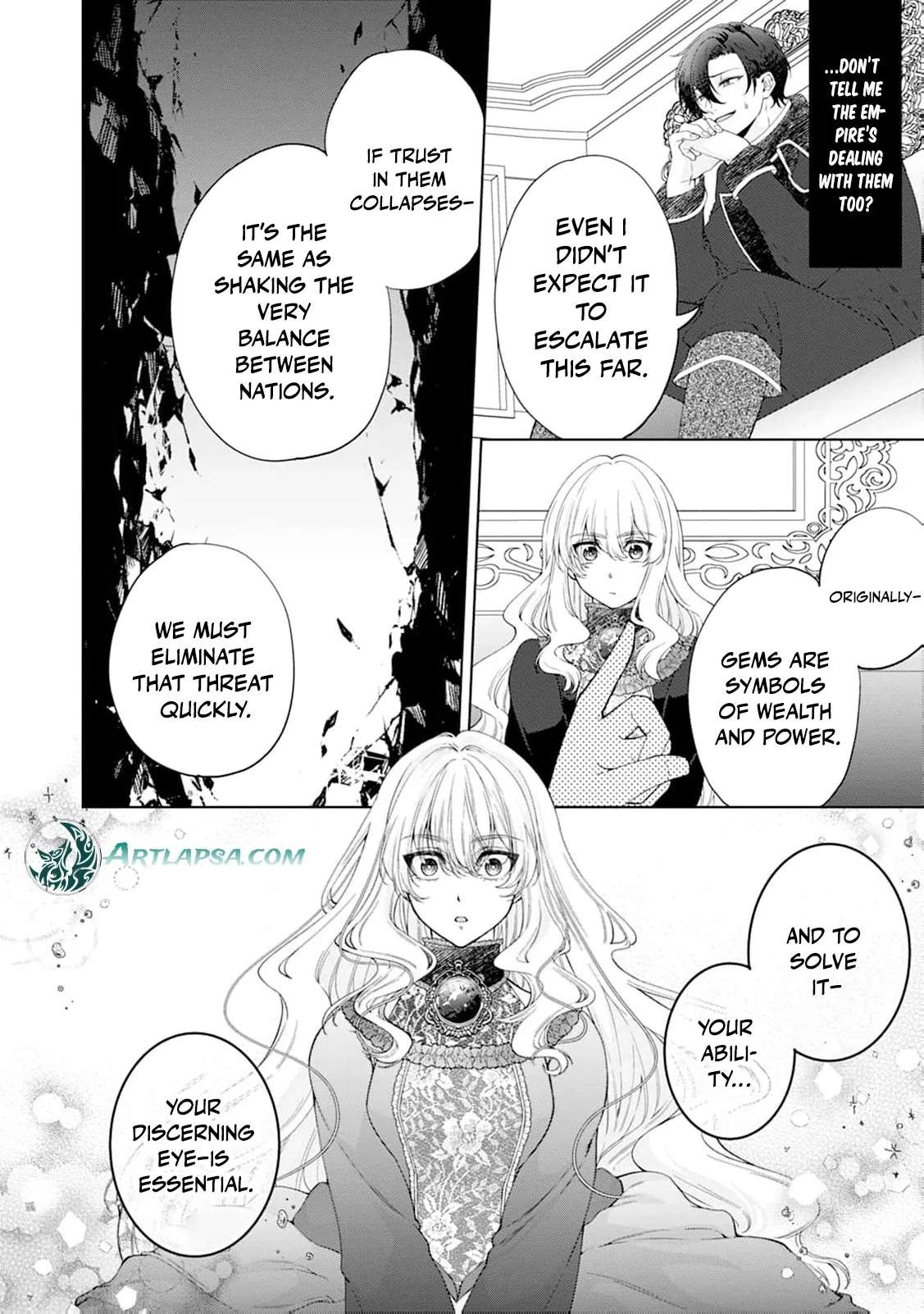 The Villainess's Rise: Becoming the Jewel Saintess. Chapter 5 - page 20