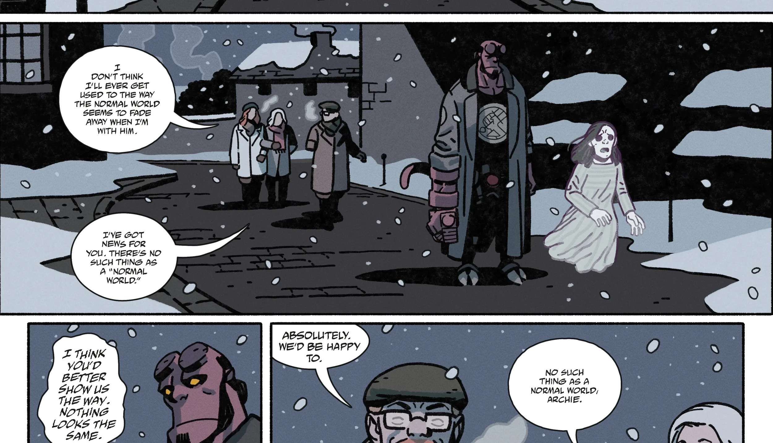 Hellboy in Love: Black Eyes Chapter 1 - page 53
