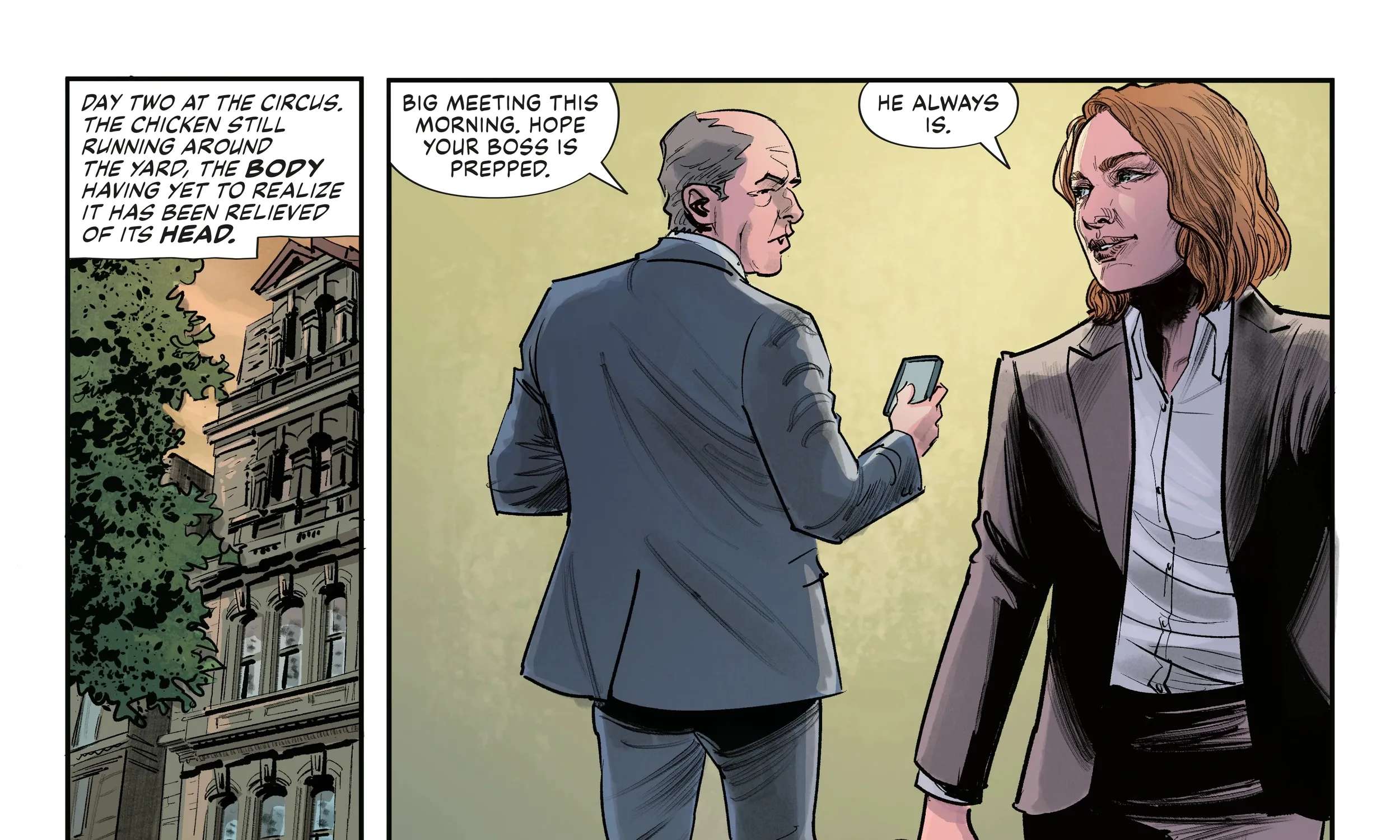 John le Carré's The Circus: Losing Control Chapter 2 - page 16