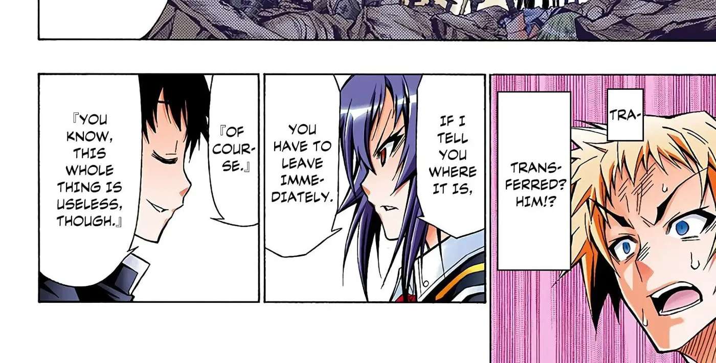 Medaka Box (Official Colored) Chapter 56 - page 33