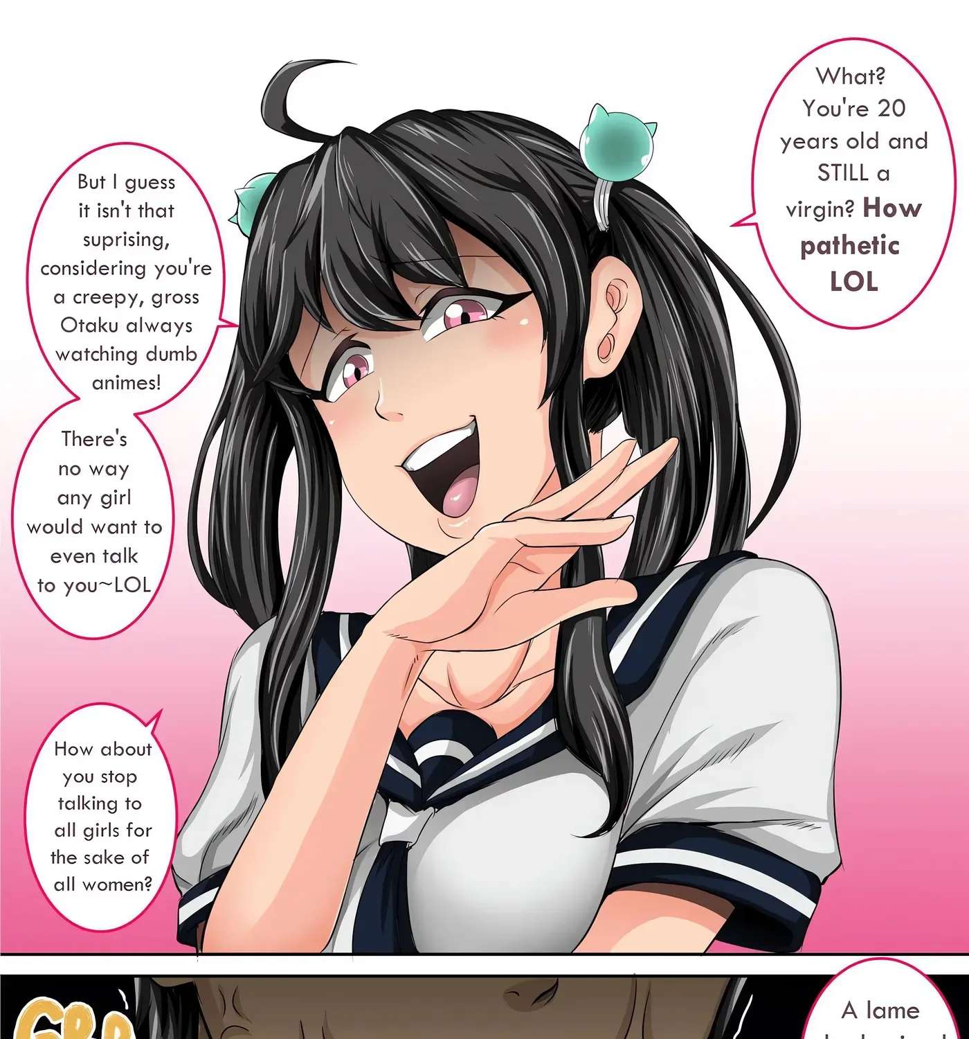 Annoying Little Sister needs to be Scolded Chapter 1.5 - page 5