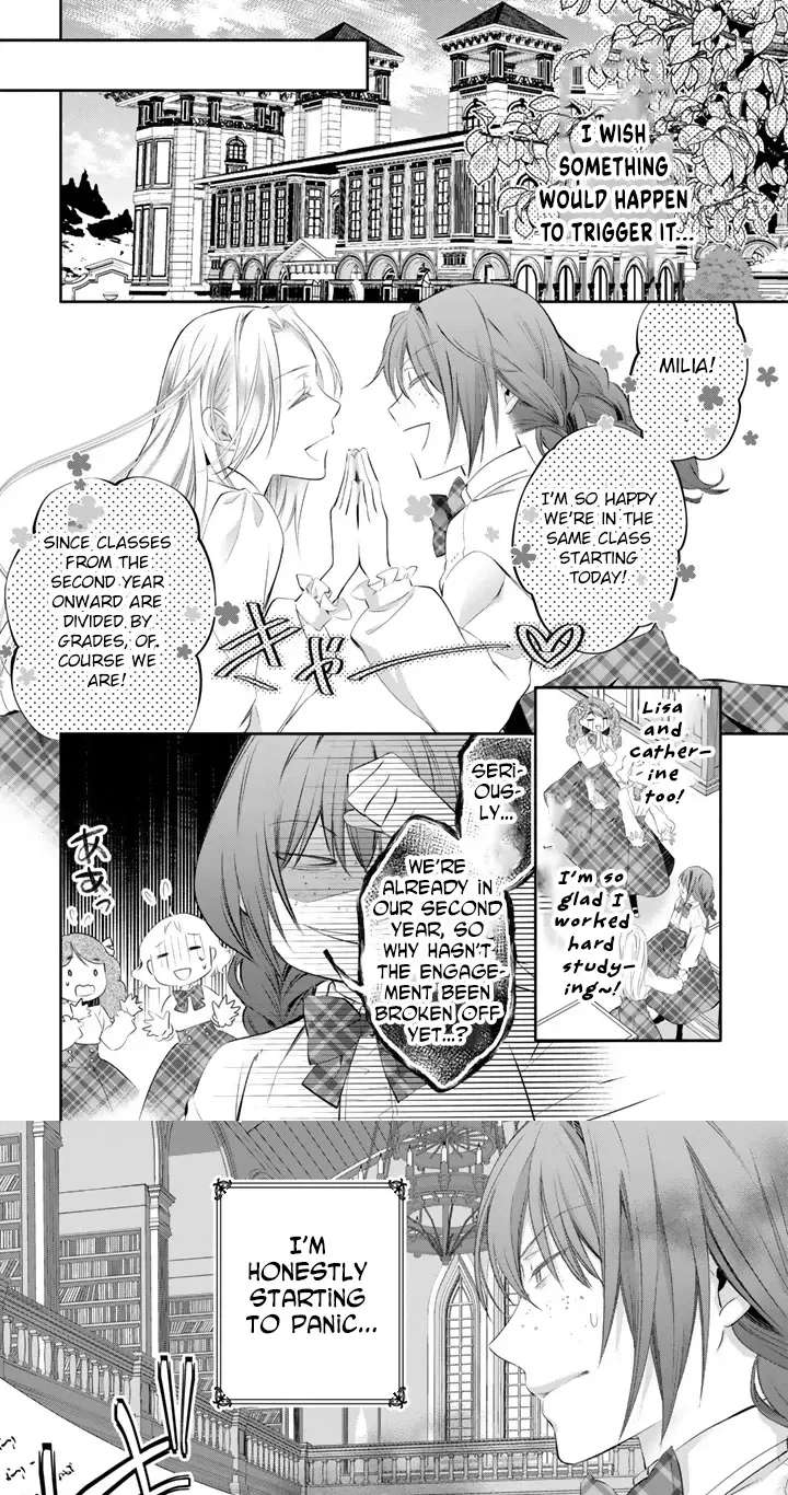 Kon'yakuhakisaretai node Sugao wo Kakushite Zannen Reijou ni Narimasu! E? Haraguro Ouji ni Bareteru toka Kiite nai n dakedo!? Chapter 7 - page 10