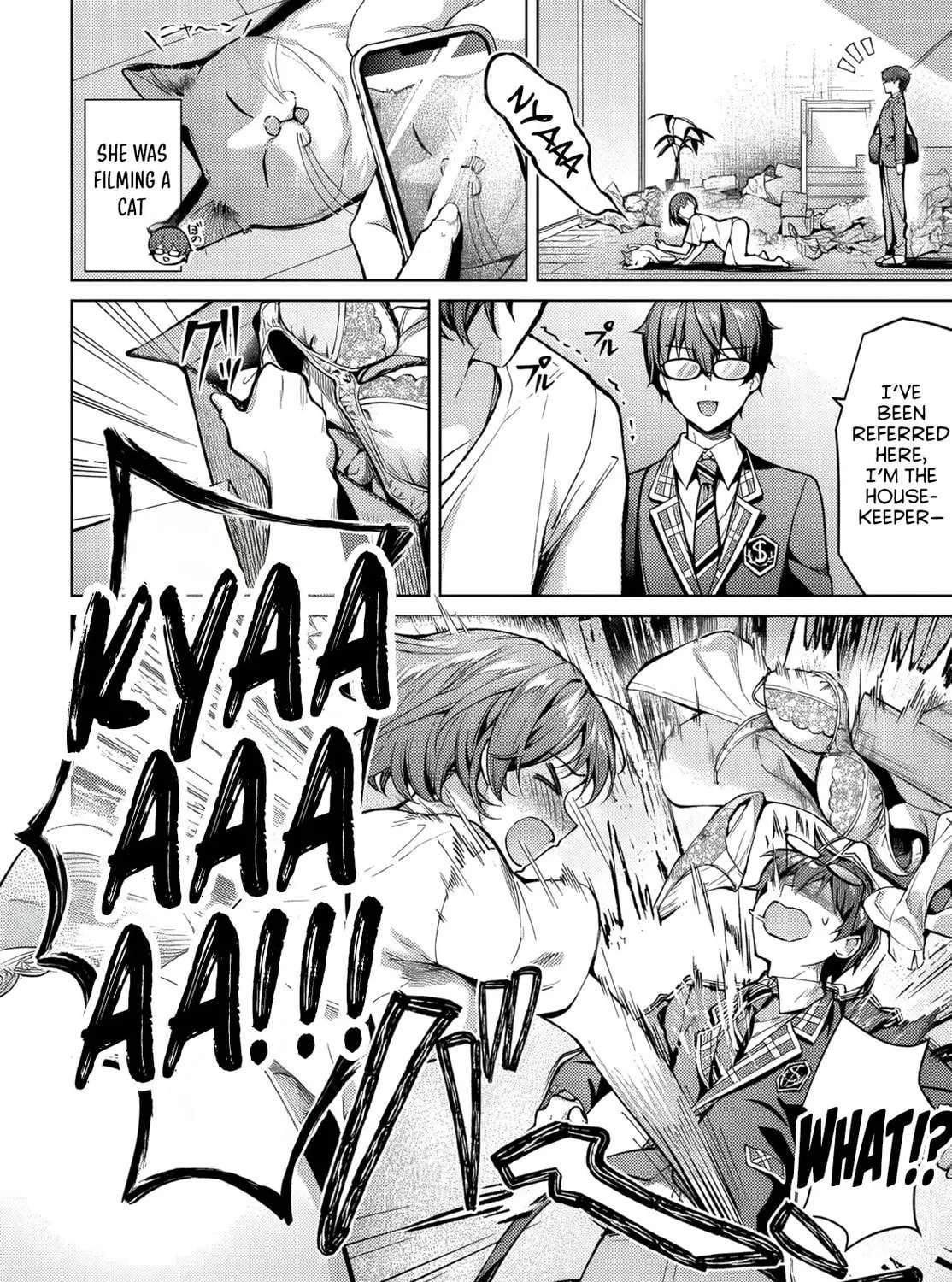 Tier 1 Shimai: Yuumei Yonshimai wa Boku nashi de wa Ikirarenai Chapter 1 - page 17