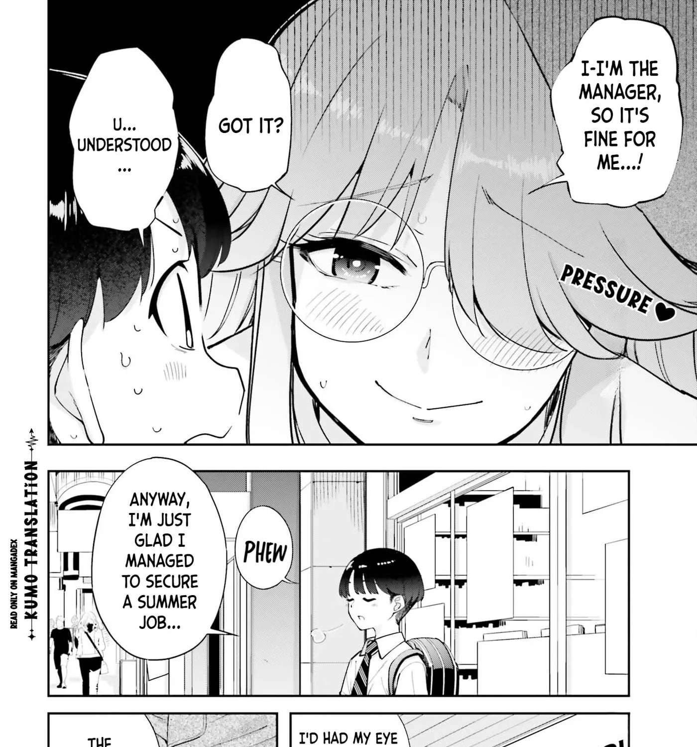 Thighs-san next to me Chapter 9 - page 8