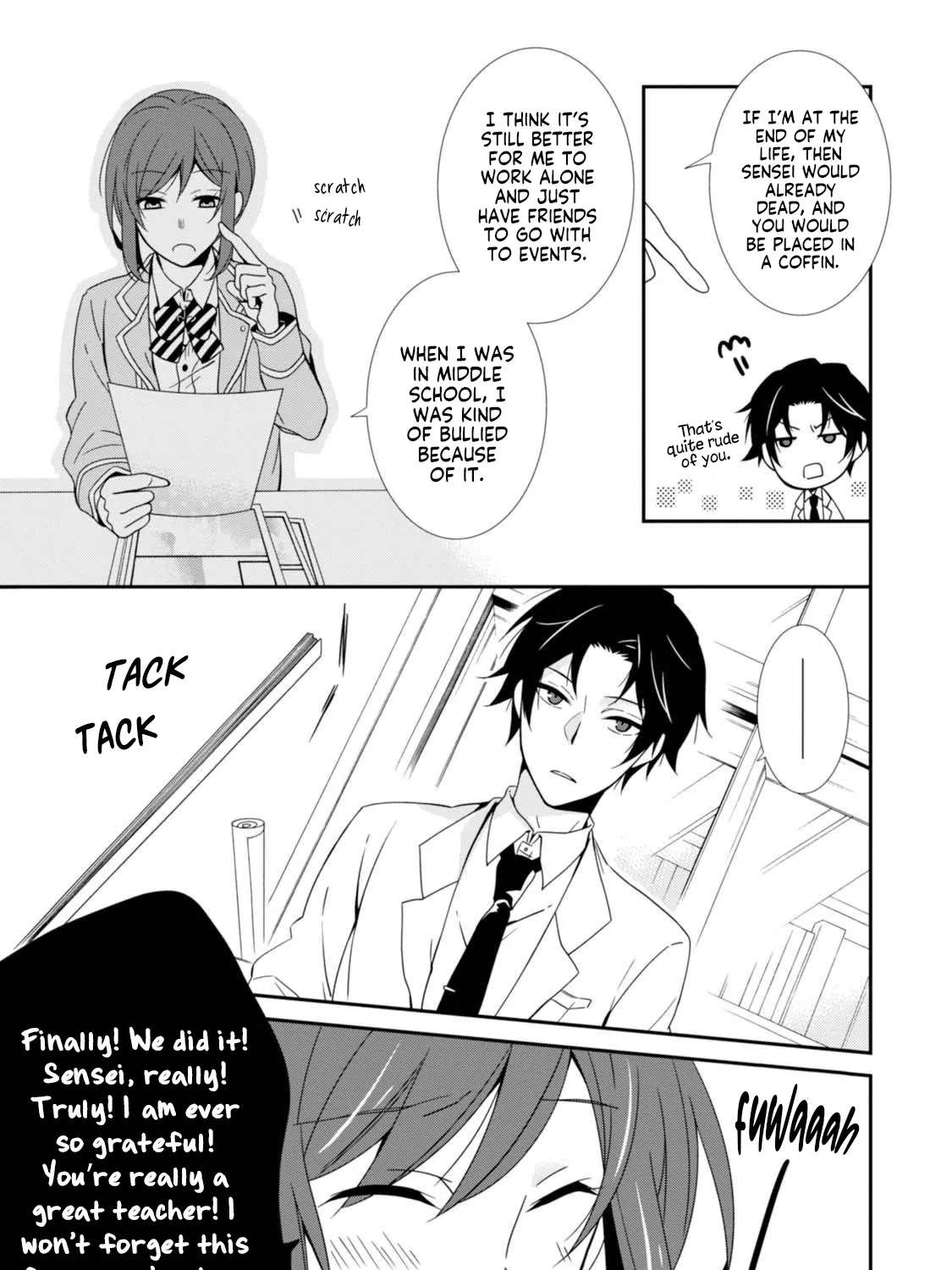 Fudanshi Sensei!!!!! Chapter 3 - page 12