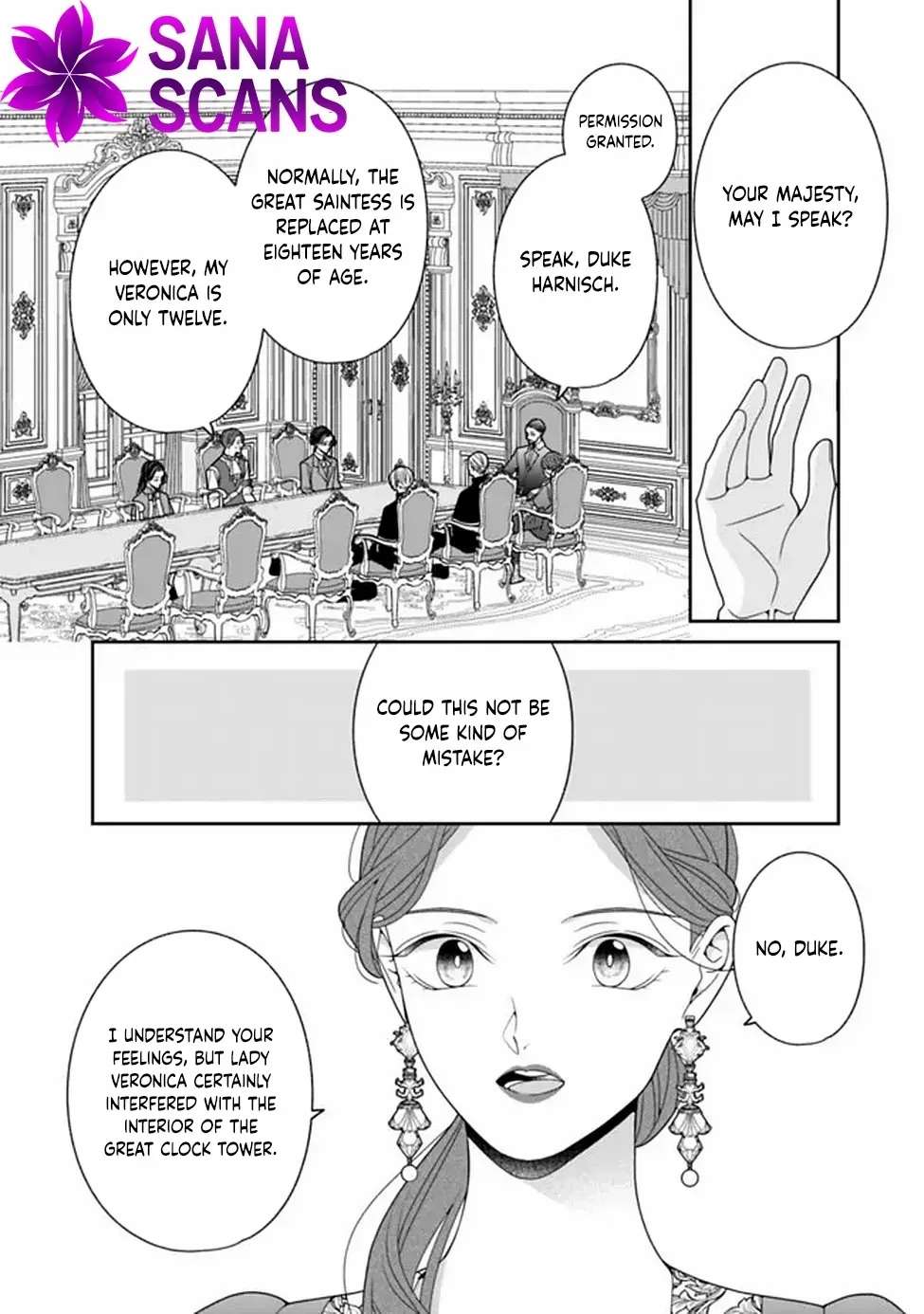 The Great Saintess of the Clock Tower Rejoices at the Broken Engagement Chapter 1 - page 22