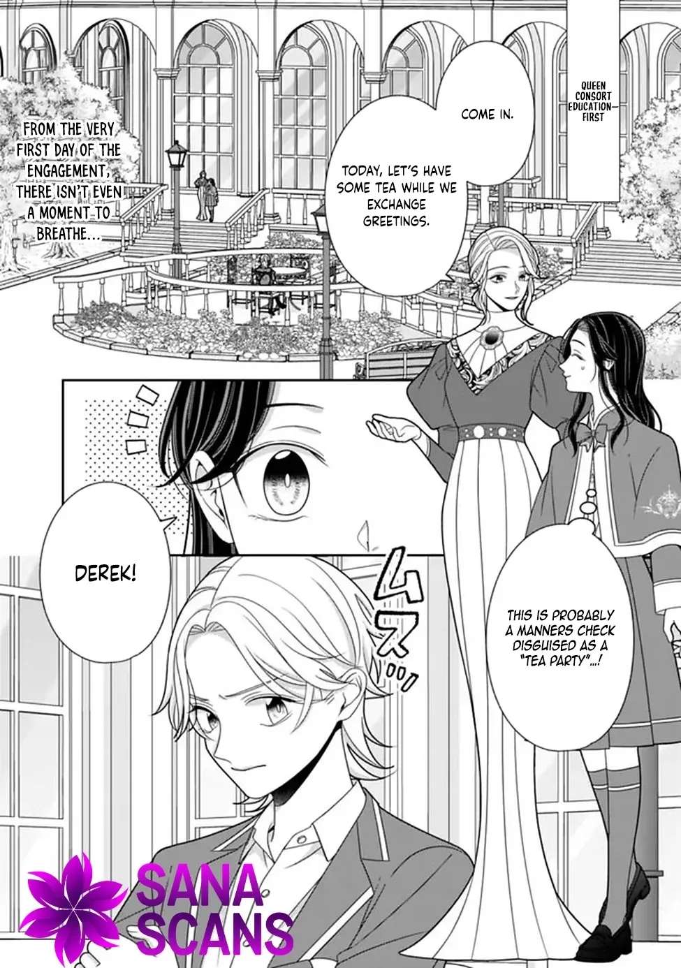 The Great Saintess of the Clock Tower Rejoices at the Broken Engagement Chapter 2 - page 1