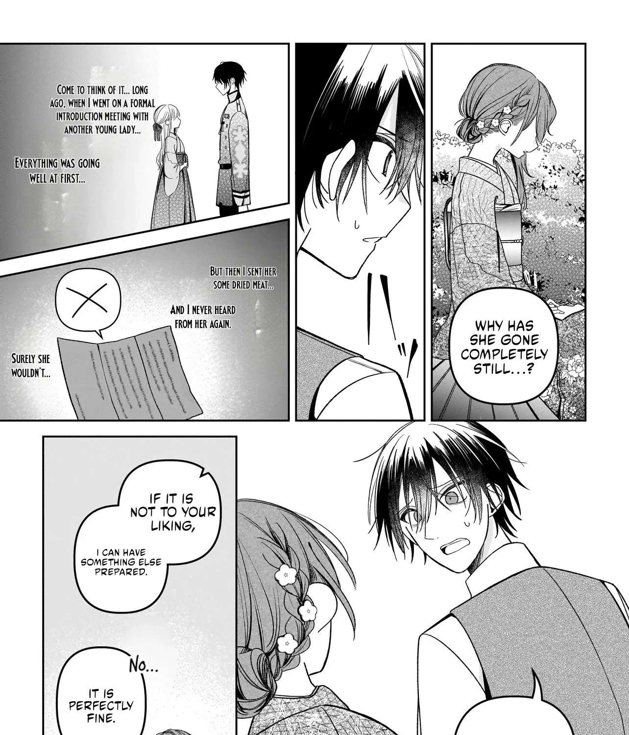 Unmei no Ban to Kekkonshitara, Tenshi Musuko no Keibo ni Narimashita Chapter 4 - page 41