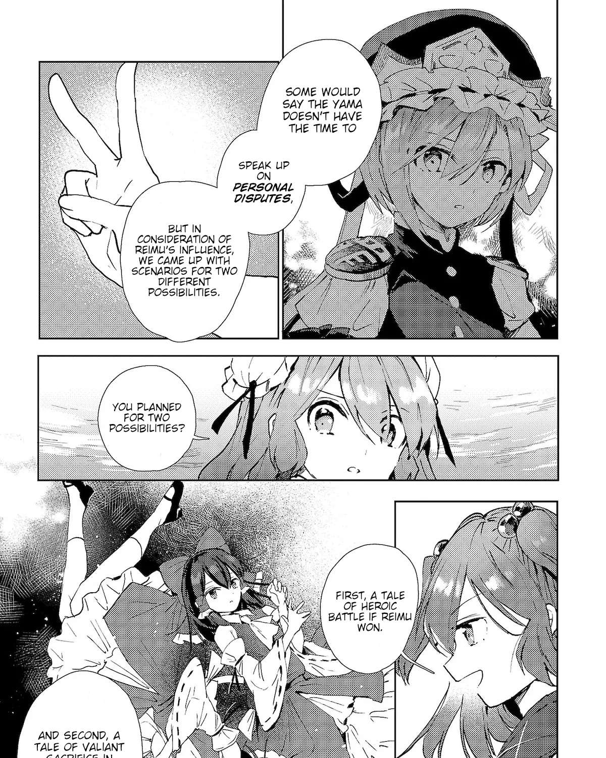 Touhou Ibarakasen - Wild And Horned Hermit Chapter 51 - page 49